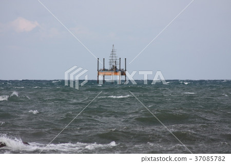 State of offshore survey Izen town in Toyama prefecture 37085782