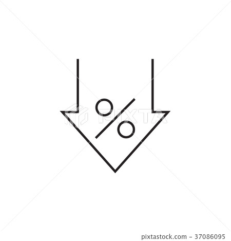 discount icon Vector illustration, EPS10 . discount icon Vector illustration, EPS10 . 37086095