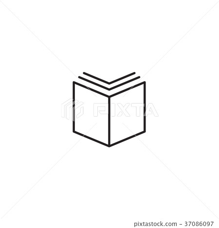 Book icon, vector illustration. Flat design eps 10 Book icon, vector illustration. Flat design eps 10 37086097