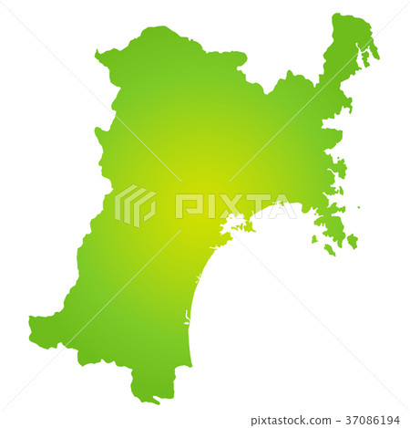 Miyagi Prefecture Map 37086194