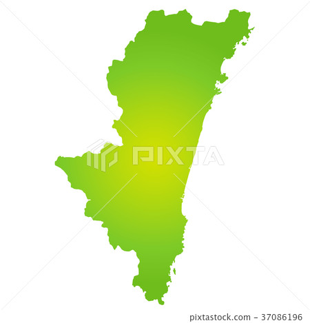 宮崎縣地圖 宮崎縣地圖 37086196