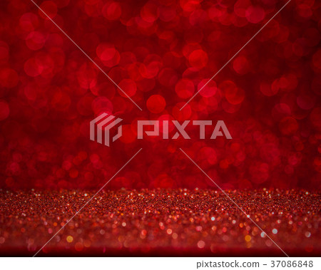 Abstract Red bokeh background. Abstract Red bokeh background. 37086848