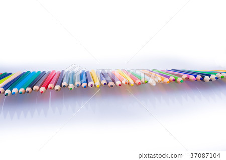 Color Pencils of various colors Color Pencils of various colors 37087104
