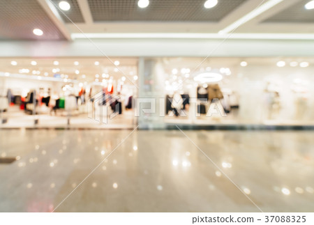 Shopping mall blur background 37088325