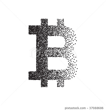 Bitcoin icon isolated 37088686