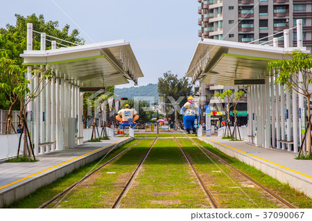 台灣高雄輕軌捷運Asia Taiwan Kaohsiung MRT 37090067