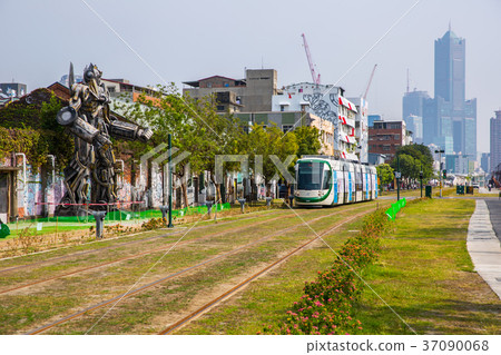 台灣高雄輕軌捷運Asia Taiwan Kaohsiung MRT 37090068
