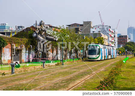 台灣高雄輕軌捷運Asia Taiwan Kaohsiung MRT 37090069