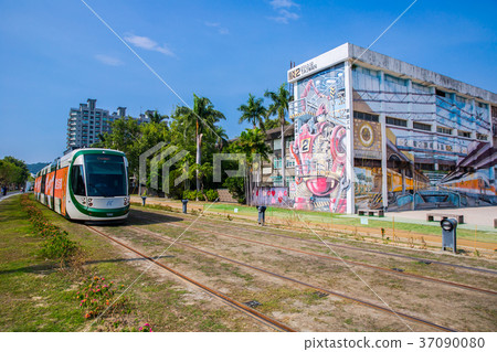 台灣高雄輕軌捷運Asia Taiwan Kaohsiung MRT 37090080