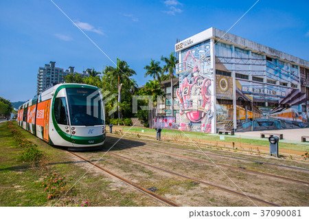 台灣高雄輕軌捷運Asia Taiwan Kaohsiung MRT 37090081