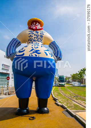 台灣高雄輕軌捷運Asia Taiwan Kaohsiung MRT 37090176