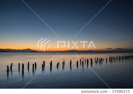 Dawn of Lake Biwa Dawn of Lake Biwa 37090253