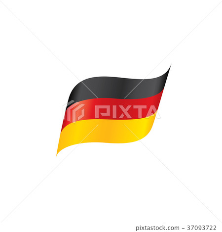 Germany flag, vector illustration Germany flag, vector illustration 37093722