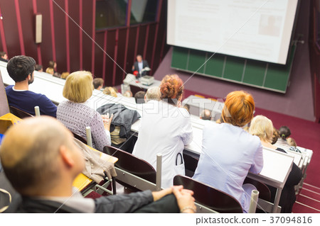 Lecture at university. Lecture at university. 37094816