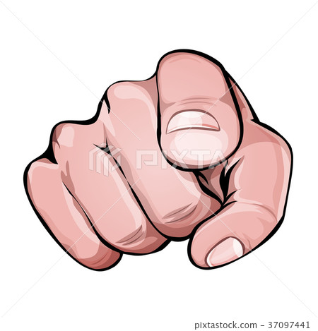 We Want You Pointing Finger Icon 37097441