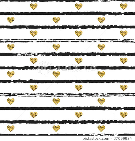 Seamless pattern with hand drawn ink lines and Seamless pattern with hand drawn ink lines and 37099984