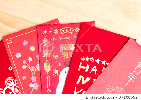 Red bag, red envelope, lucky money, Chinese New Year, paper bag, Chinese New Year, paper bags 37100562