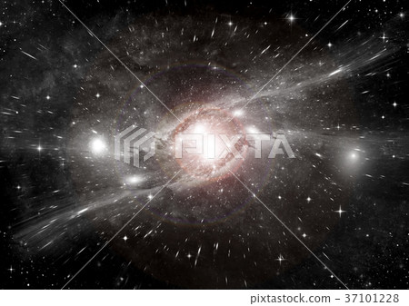 galaxy in a free space 37101228