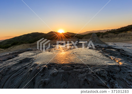 Mud Volcanoes, Romania Mud Volcanoes, Romania 37101283