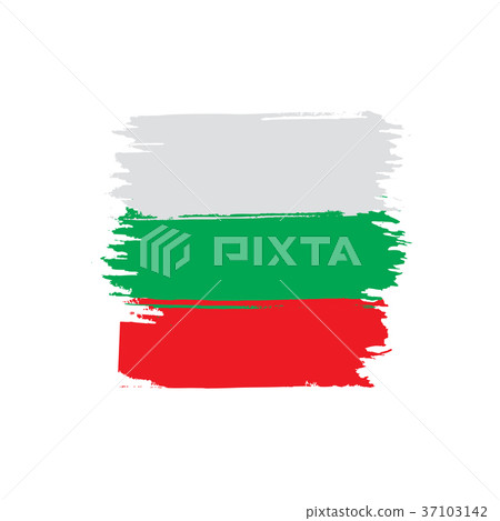 Bulgaria flag, vector illustration Bulgaria flag, vector illustration 37103142