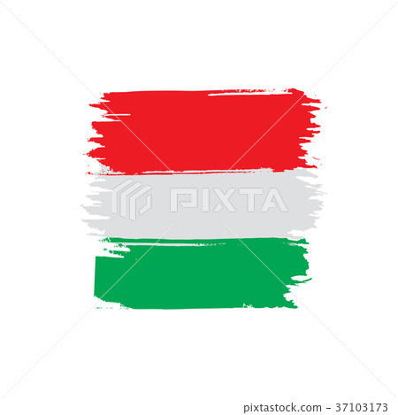 Hungary Flag Vector Illustration Stock Illustration 37103173 Pixta