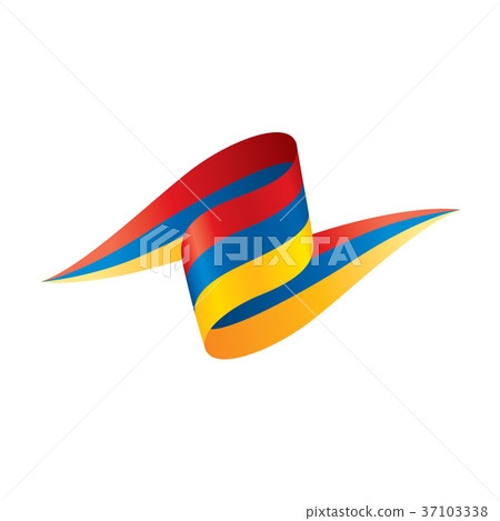 Armenia flag, vector illustration Armenia flag, vector illustration 37103338