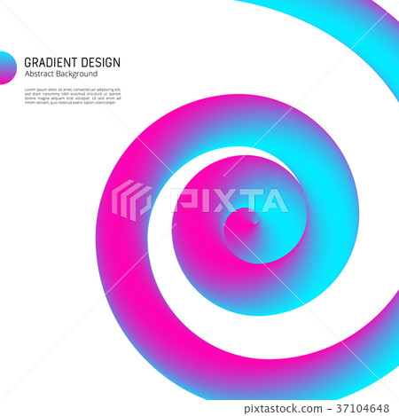 Gradient shapes design abstract background 37104648