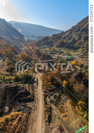 Landscape of the planned place of Yatta Dam in the autumn of 2016 Landscape of the planned place of Yatta Dam in the autumn of 2016 37104721