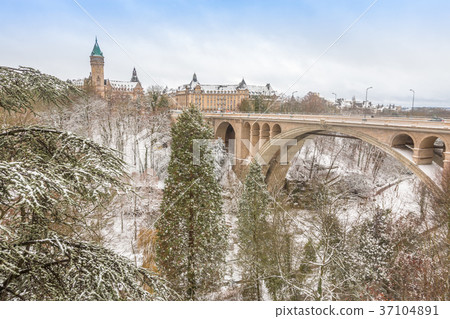 Adolf Bridge in Luxembourg Adolf Bridge in Luxembourg 37104891