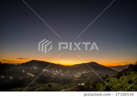 Beautiful landscape in the mountains at sunshine. Beautiful landscape in the mountains at sunshine. 37106536