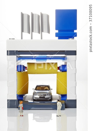 Car, Businessman, Business Woman, Car Wash, Model 37108095
