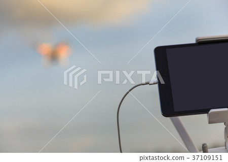 Drone flying Drone flying 37109151