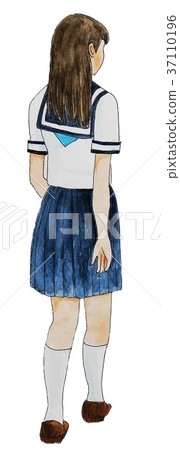 學生製服姿勢 37110196