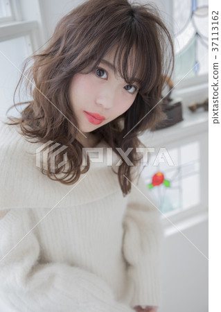 Yufuwa中等髮型日本髮型 37113162