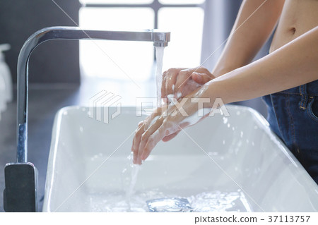 Hand washing Hand washing 37113757