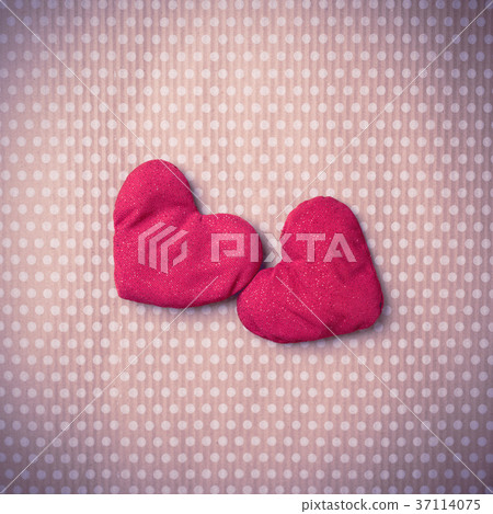 Colorful knitted hearts Colorful knitted hearts 37114075