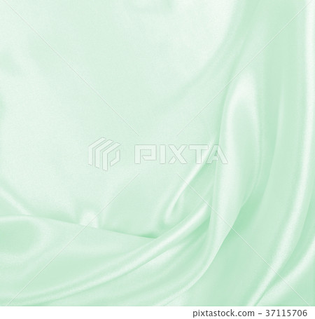 Smooth elegant green silk or satin luxury cloth Smooth elegant green silk or satin luxury cloth 37115706