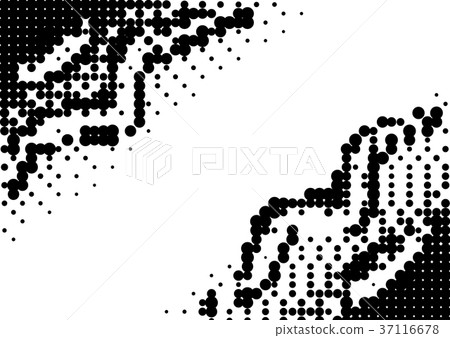 Halftone dotted background for business design 37116678