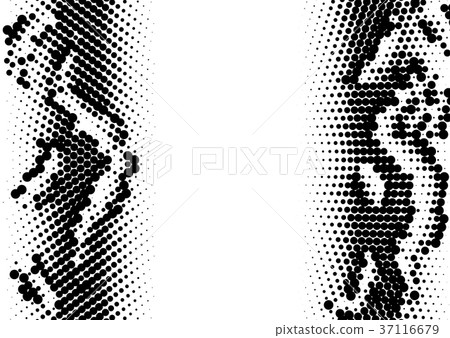 Halftone dotted background for business design 37116679
