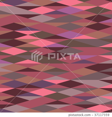 Rhombus and triangles pattern in trendy colors 37117359