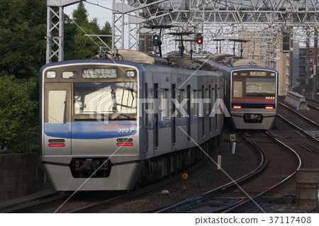 [KS]京成線3050型（出現時：特快列車） 37117408
