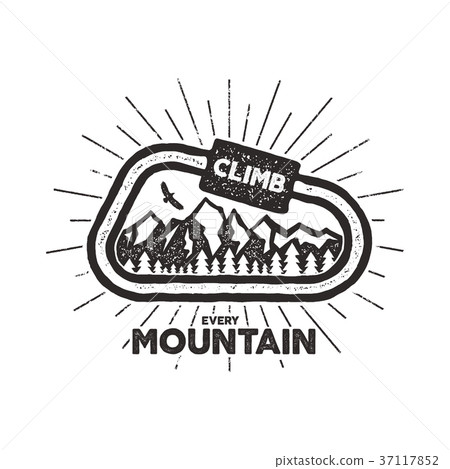 outdoor adventure label. Vintage design with text outdoor adventure label. Vintage design with text 37117852