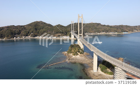 Box girder bridge + cable-stayed bridge Yobuko Ohashi (Karatsu City, Saga Prefecture) Box girder bridge + cable-stayed bridge Yobuko Ohashi (Karatsu City, Saga Prefecture) 37119186