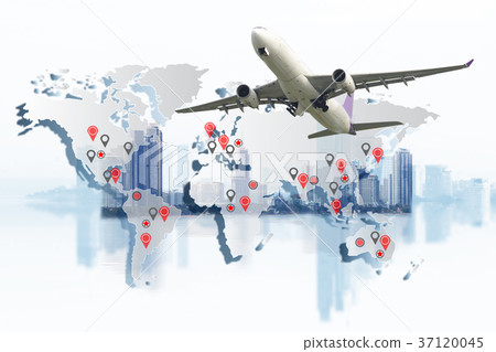 Transportation, import-export logistics concept Transportation, import-export logistics concept 37120045