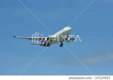 HS-TEN Airbus A330-300 of Thaiairway. 37124937