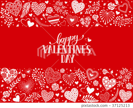 Valentines Day card 37125213