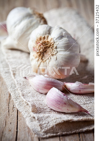 fresh garlic 37125432