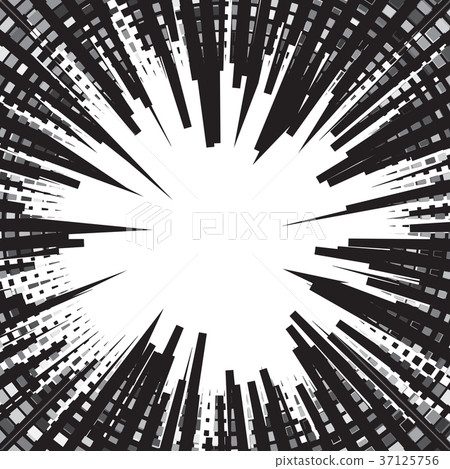 Speed line fast motion - Stock Illustration [37125756] - PIXTA