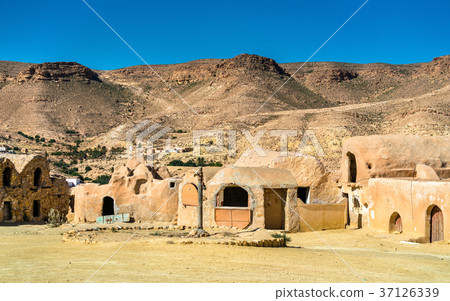 Ksar Hallouf, a fortified village in the Medenine Ksar Hallouf, a fortified village in the Medenine 37126339