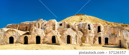 Ksar Hallouf, a fortified village in the Medenine Ksar Hallouf, a fortified village in the Medenine 37126357
